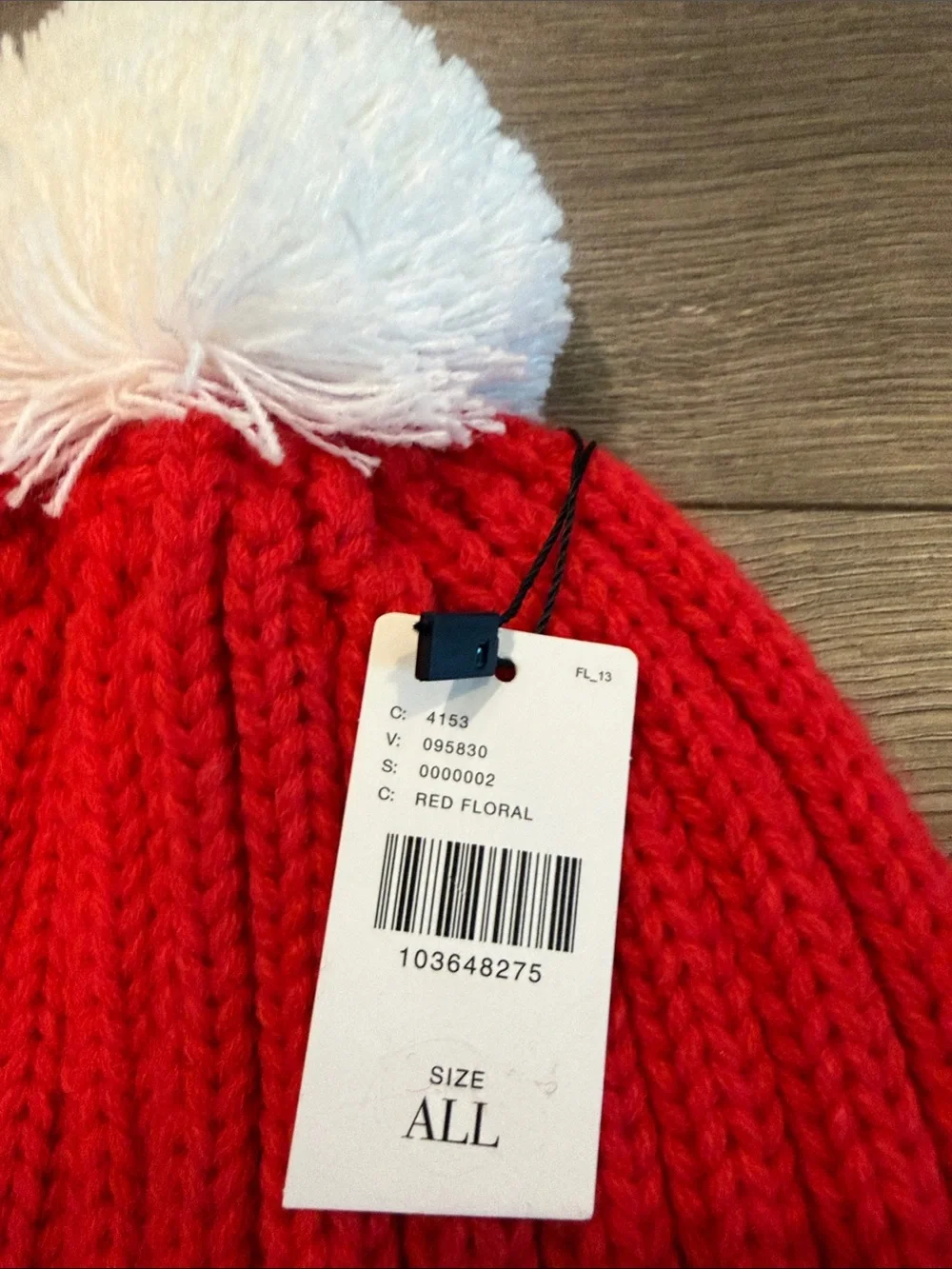Anthropologie Sporty Floral Beanie